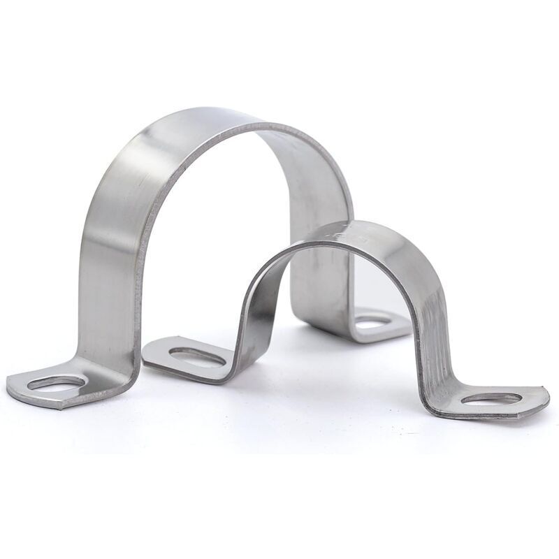 Schlauchschelle Aus Edelstahl, Ø 50 Mm – 6er-pack – Edelstahl 304 Für Robuste Befestigung – Temperaturbeständig Bis 800 °c