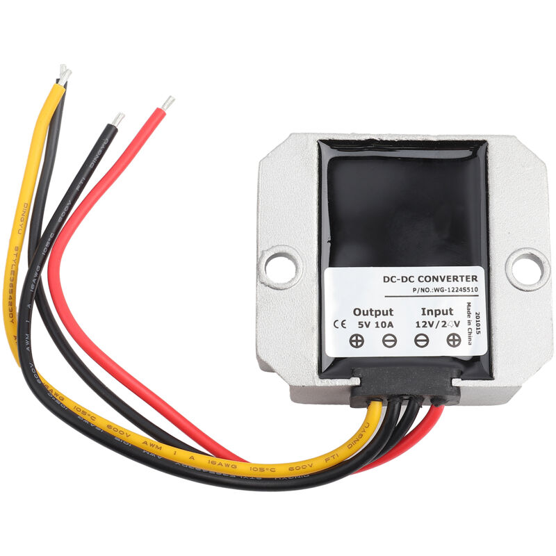 Dc/dc-wandler, Dc 12 V/24 V Auf 5 V Abwärtswandler, 10 A 50 W Spannungsregler/wechselrichter/netzteil