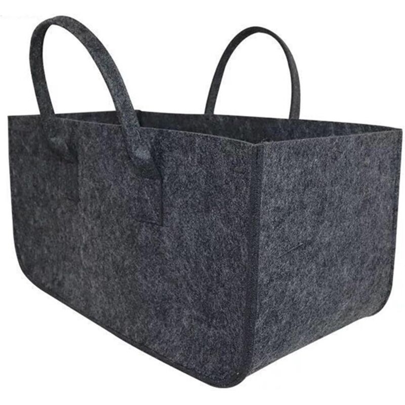 Stück Kaminholz-filz-organizer-korb, Filztasche, Passende Tasche, Brennholzkorb, Korb Für Den Lebensmittelstand, Brennholzpackung (50×25×25cm)