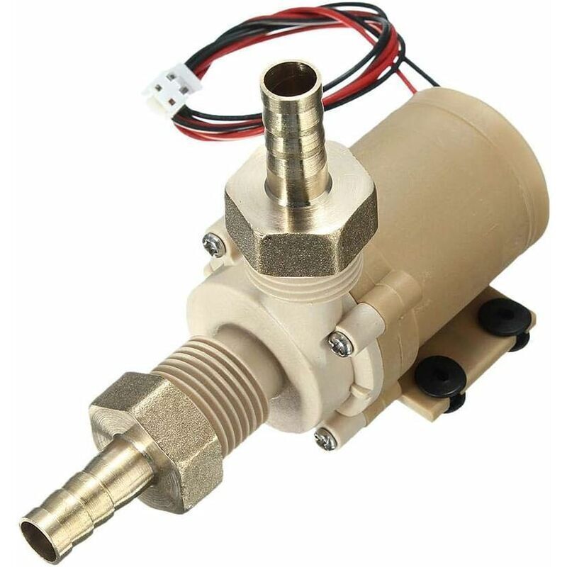12v 6w Bürstenlose Gleichstrom-wasserpumpe, Keramikpumpe, Hochtemperaturbeständige Solar-warmwasser-zirkulationspumpe