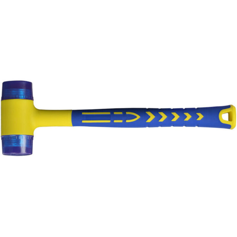 Gummihammer Mit Rutschfestem Fiberglasgriff Und Doppelseitigem, Flexiblem Griff