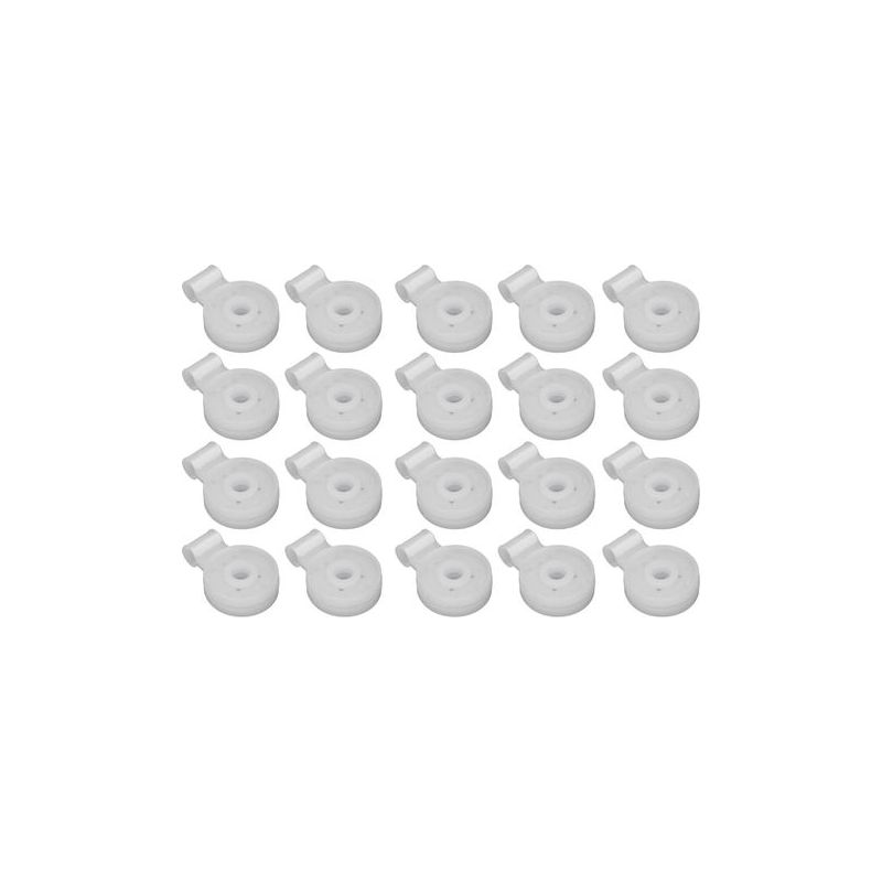 20-teiliges Set Aus Kunststoffclips Für Schattierungstücher, Sonnenschutzclips, Befestigungselemente Für Schattierungsnetze Und Clip-anbringung Für Sonnenschutznetze, Vogelschutznetze, Gartennetze
