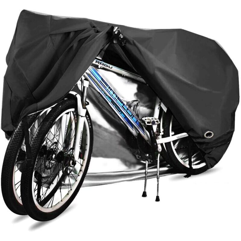 Wasserdichte 210d-fahrradabdeckung – Strapazierfähiges Oxford-gewebe – Maße: 200 X 70 X 110 Cm – Wetter- Und Uv-schutz