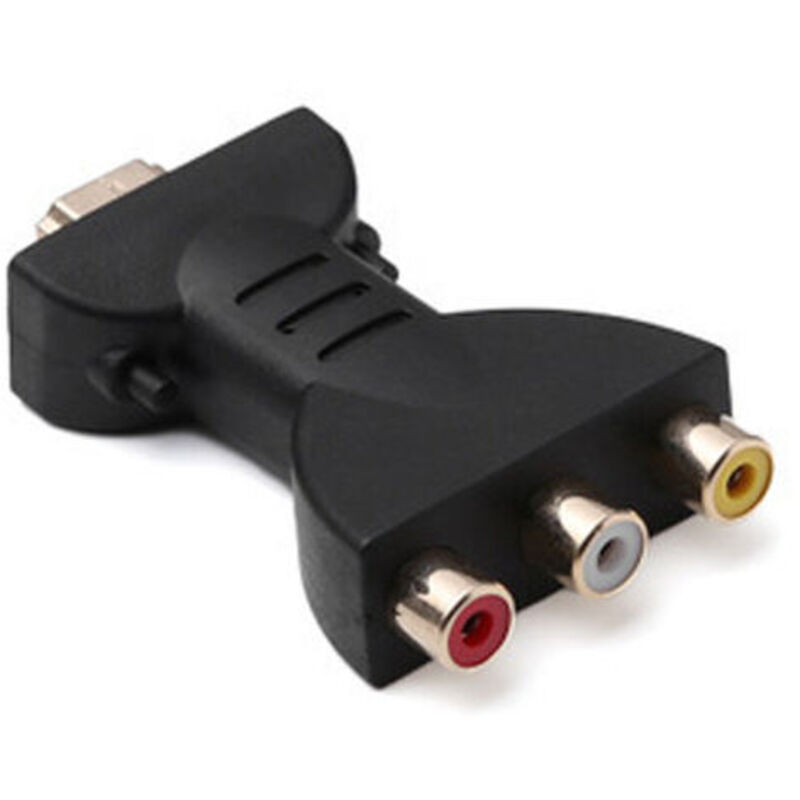 Dewin Hdmi-zu-av-rgb-adapter, 1080p-audio- Und Video-sync-adapter Für Rca-komponenten-konverter