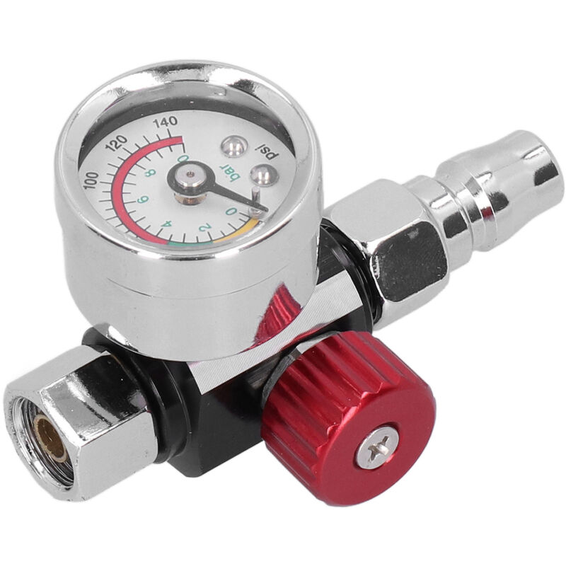 G1/4-zoll-gewinde-sprühpistole, Luftdruckregler, Druckregelventil-manometer