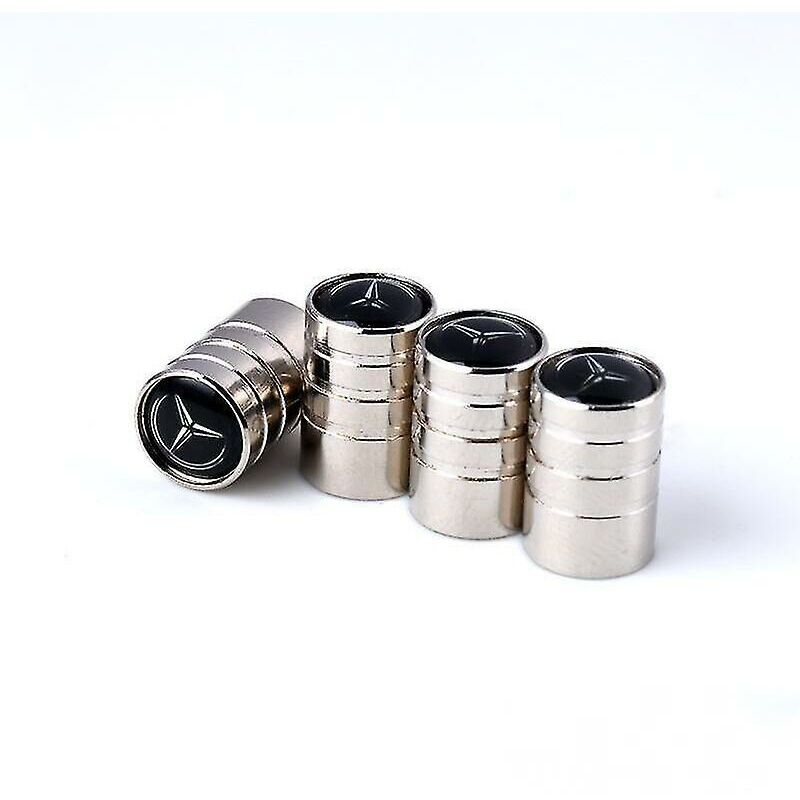 Autoreifenventilkappe, Passende Ventilkappe, Metall-reifenventilkappe (mercedes Benz, 8er-pack)