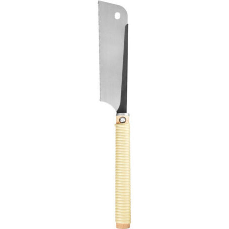Japanische Säge, 255 Mm – Gehärtete Zähne Für Saubere Schnitte – Bambusgriff – 0,6 Mm Stärke – Feinsägeblatt Mit Rücken