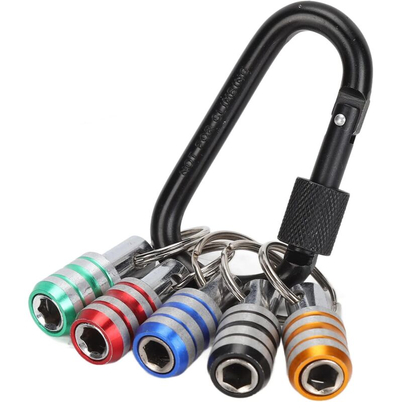 Schraubendreher-bit-set – 5-teilig, 1/4-zoll-sechskantschaft-schraubendreher-bithalter, Tragbar Und Langlebig Für Schraubendreher Und Elektrische Bohrmaschinen