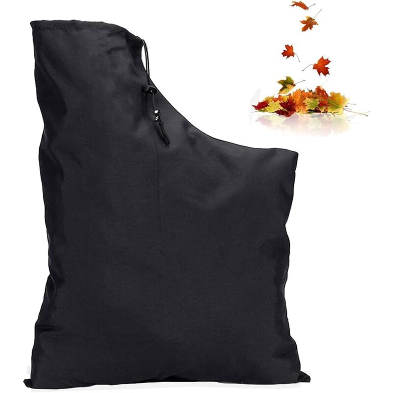 Schwarzer Universal-laubsaugerbeutel Für Laubbläser Und Laubsauger, 1 Stück, 35 X 44 X 60 Cm