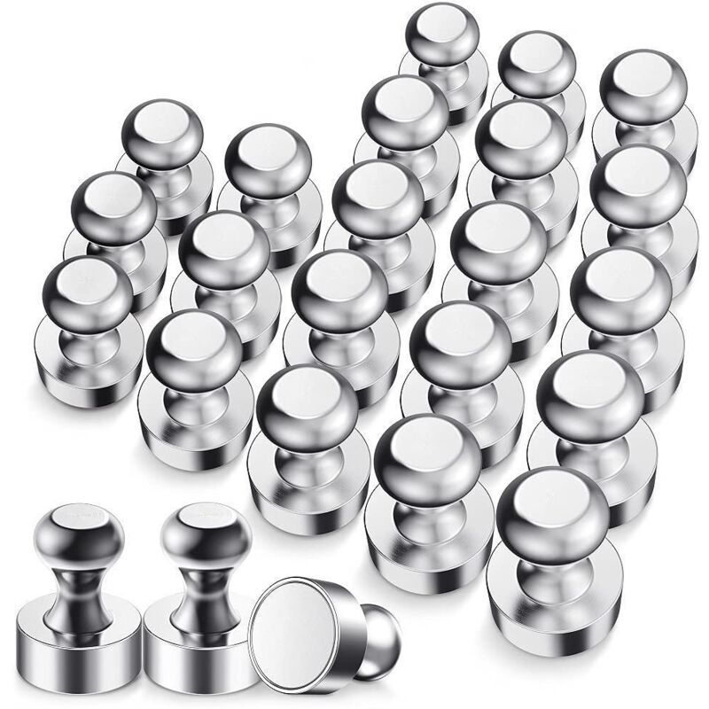 Starker Magnet, N52-magnete Mit Aufbewahrungsbox, 12x16mm Extrem Starker Kühlschrankmagnet Für Tafel, Magnettafel, Kühlschrank - Mini-tragbarer Magnet (24 Stück)