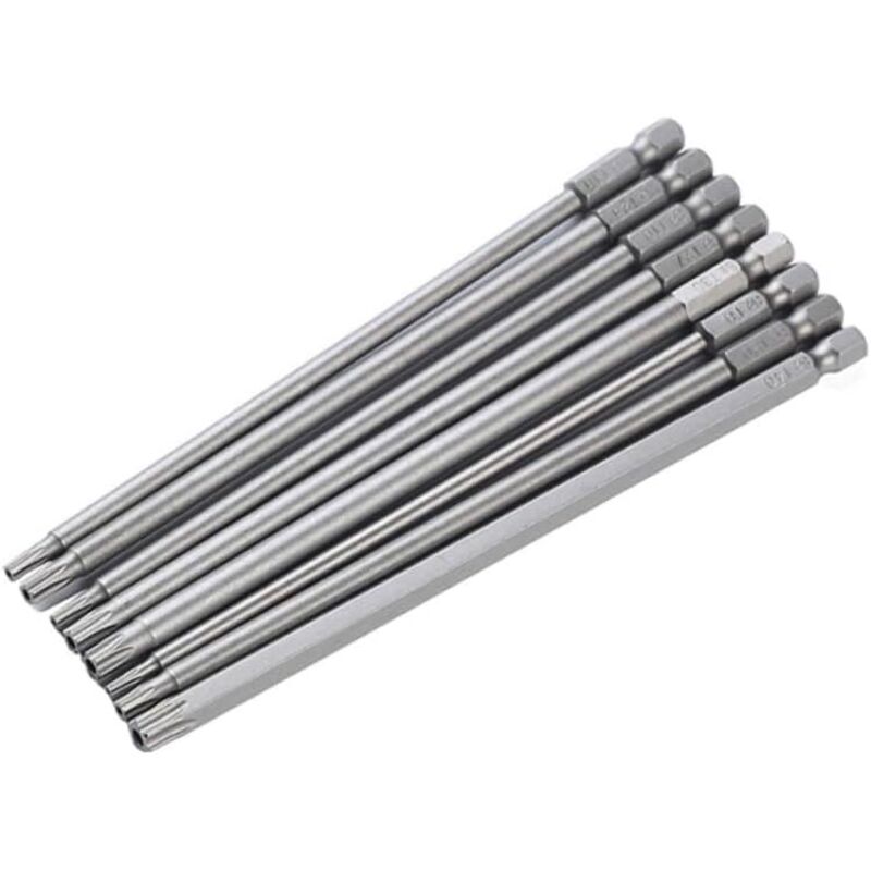 8-teiliges Sternschraubendreher-bit-set, Reparaturwerkzeug-set, 100 Mm Lang
