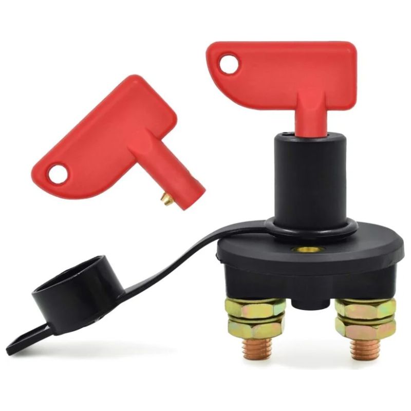 Batterietrennschalter Für Fahrzeuge, 12/24 V, Max. 150 A, Trennschalter, Not-batterietrennschalter Für Fahrzeuge, Lkw, Boot, Pkw