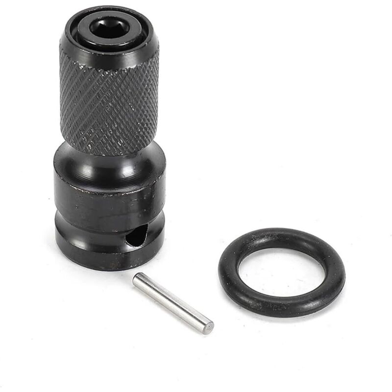 Bohrfutteradapter, Sechskantschaft-steckschlüssel, 1/2"-antrieb Auf 1/4"-schlagbohrer, Schnellladeadapter Für Elektrowerkzeuge