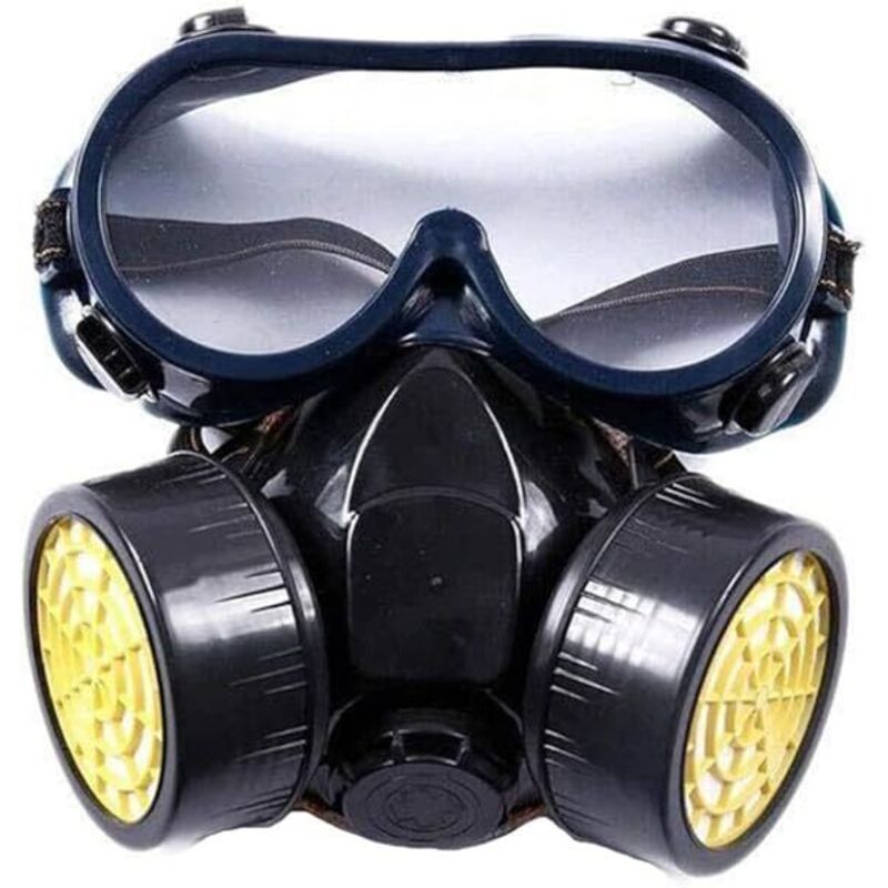 Halbmasken-set, Staubdichte Halbgesichtsmaske Mit Filter Für Brillenträger, Staubmaske