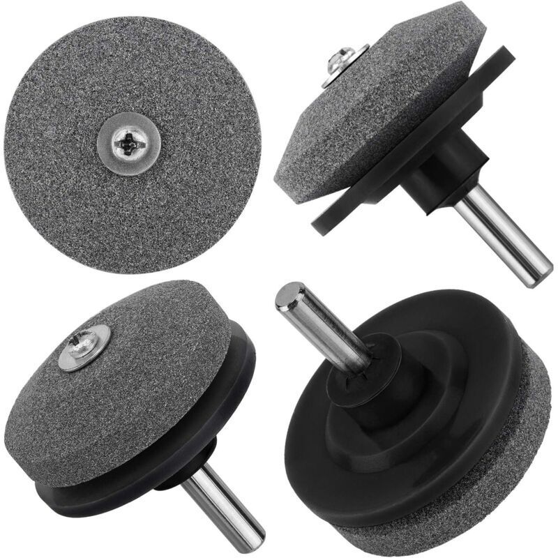 Rasenmäher-schärfset, 2 Stück Universeller Rasenmäher-rotationsmesserschärfer, Gartenschleifscheibe, Schleifstein Für Elektrische Bohrmaschinen, Reparaturset Für Handbohrmaschinen