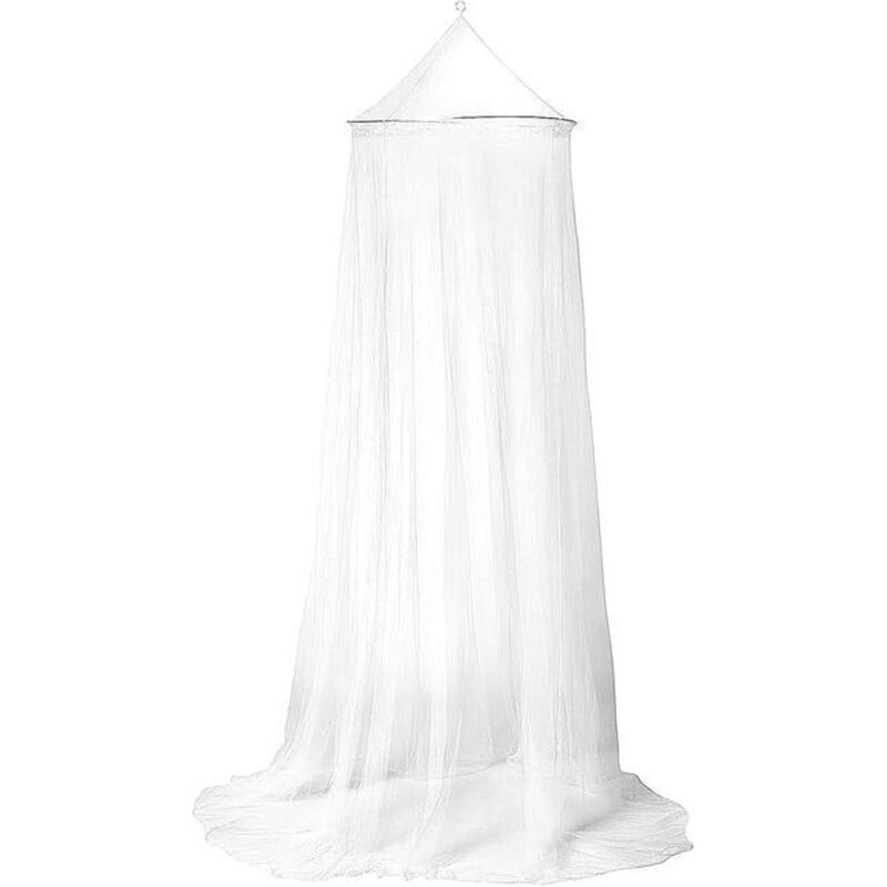 Großes Moskitonetz Fürs Bett, Hänge-moskitonetz Für Babybetten, Kinderhängematten, 230 × 60 × 850 Cm, Weiß