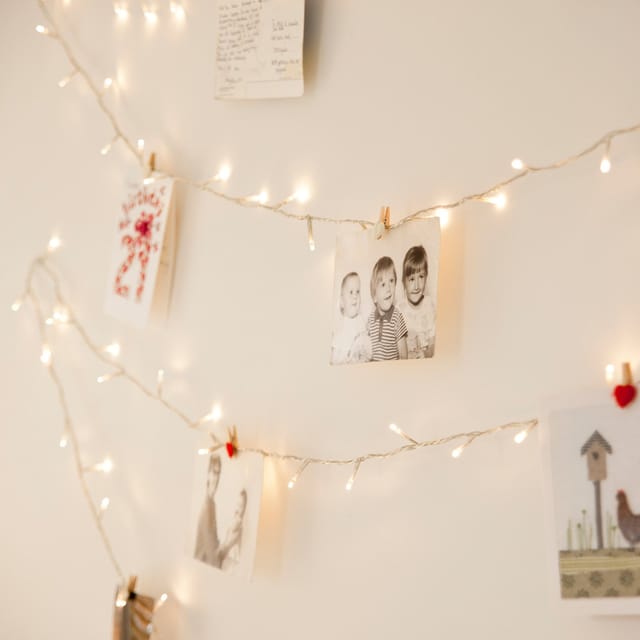 LED Lichterkette 100er warmweiß