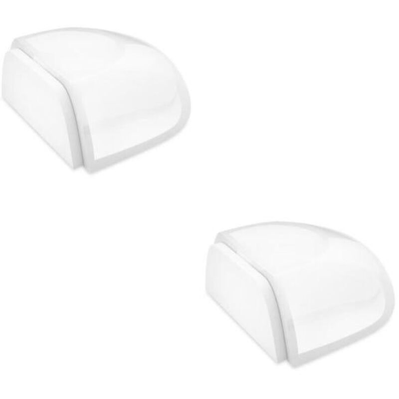 Set Mit 2 Transparenten Türstoppern Und -puffern, Selbstklebende Türstopper Für Böden Und Parkett