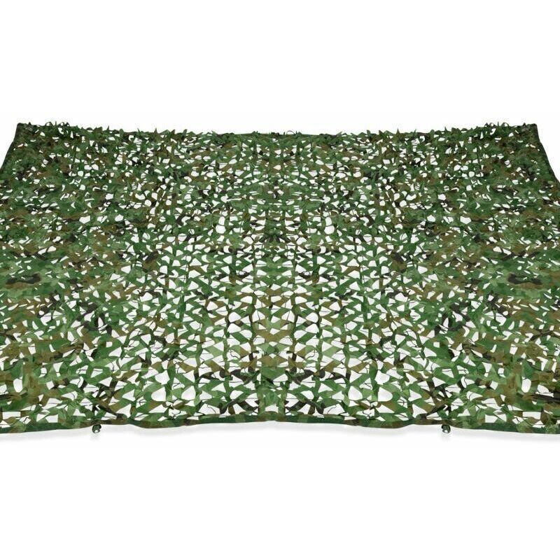 Rechteckige Sonnenschirme Und Sonnensegel, Tarnmuster, 3x5m Grünes Rankgitter