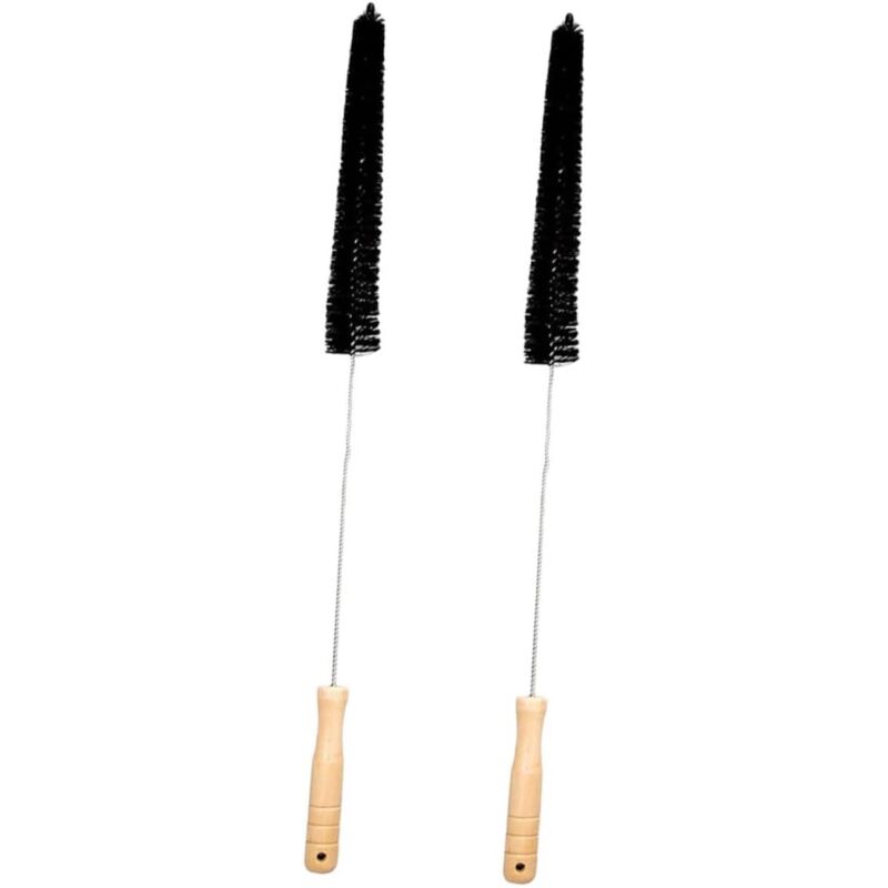 2-teiliges Reinigungsbürsten-set Mit Langem Griff Aus Nylon, Multifunktional Für Trockner- Und Waschmaschinenlüftungen, Praktisches Werkzeug Für Die Haushaltsreinigung