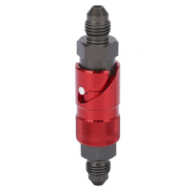 Schnellverschluss-bremsleitungsanschlussadapter, Roter Aluminiumlegierungsanschluss Für Kraftstoff- Und Ölschlauch