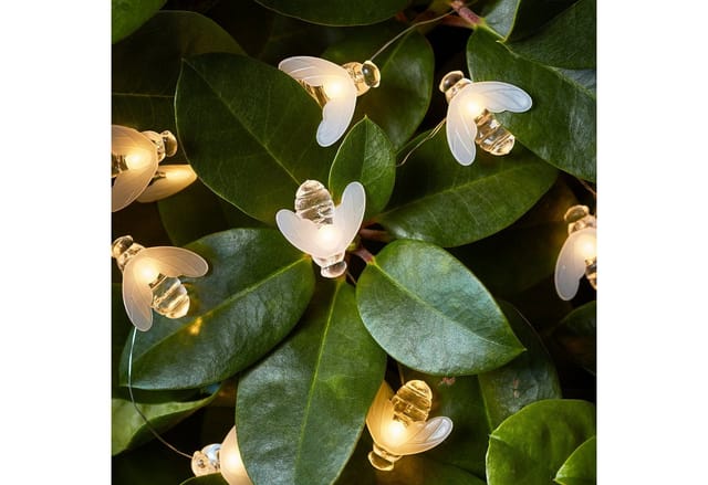 20er LED Micro Lichterkette Bienen