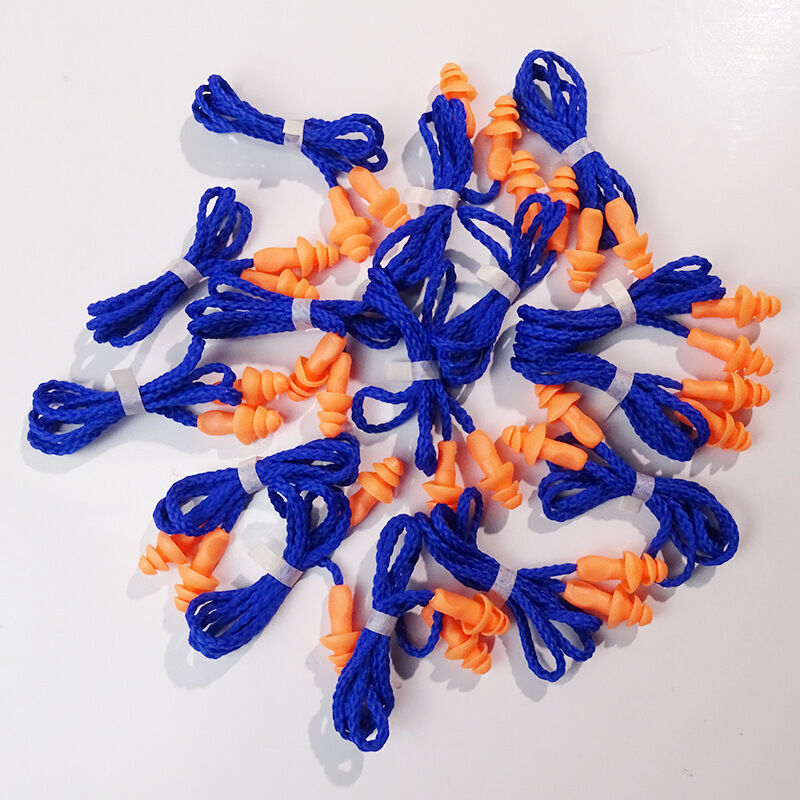 Geräuschdämpfende Ohrstöpsel Zum Schlafen – 20 Wiederverwendbare Paar Aus Ultraweichem Silikon – Wasserdicht Und Ergonomisch – Länge 14 × 26 Mm