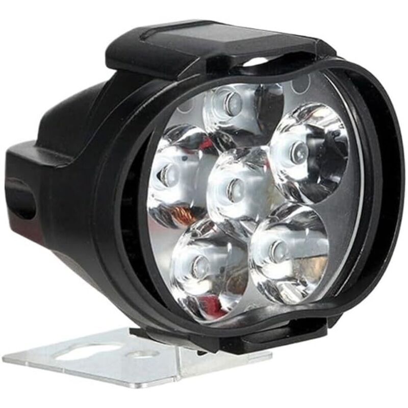 2 Stück Motorrad-blinker-scheinwerfer, Zusatzscheinwerfer Für Roller, 6 Nebelscheinwerferbirnen