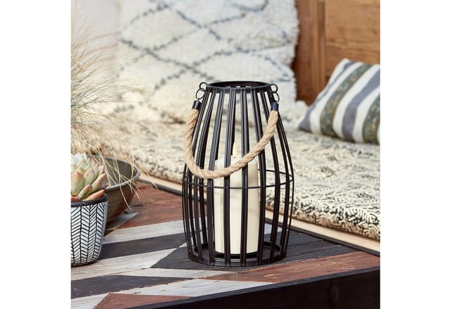 Canberra Deko Laterne mit TruGlow® Outdoor Kerze