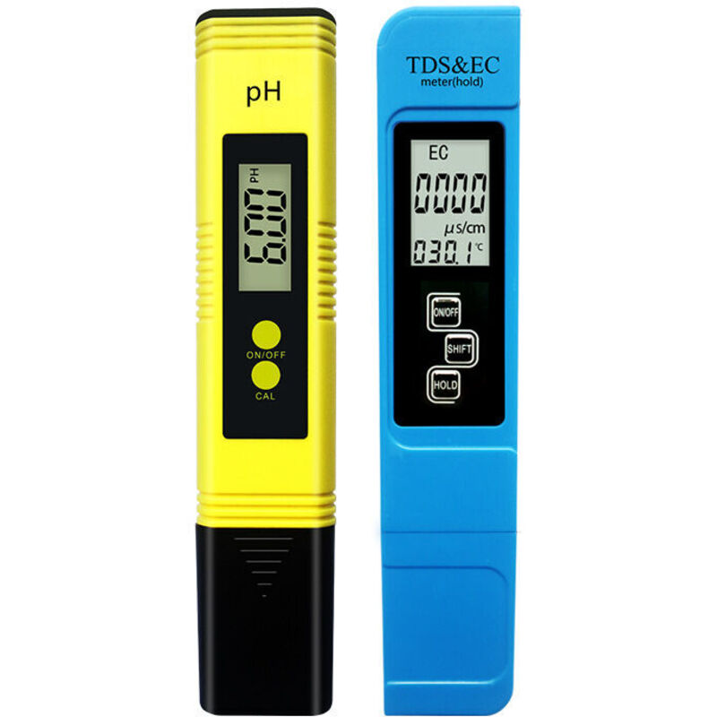 Ph-meter-tester, Ph-test Für Schwimmbäder, Messung Von Tds, Ph-wert, Ec-wert, Temperatur, Wasser-ph-tester Für Trinkwasser, Schwimmbäder, Aquarien, Getränke, Hydrokultur 2