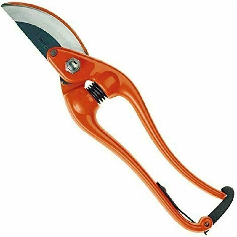 230 Mm Lange, Geschmiedete Gartenschere – Ergonomische Stahlgriffe – Schmaler Schneidkopf Für Optimale Zugänglichkeit