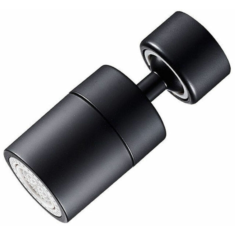 Strahlregler Und Durchflussbegrenzer Für Küchenarmaturen, Strahlregler (schwarz), 360° Drehbarer Küchenarmatur-auslauf, Wassersparender Strahlregler Mit 2 Modi, Durchflussbegrenzerfilter Für Küchen- U