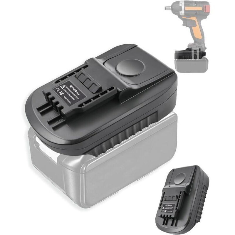 Mt18worx Adapter Für Andere Makita 18v Li-ion Akkus, Konverter Auf Worx 4-pin 20v