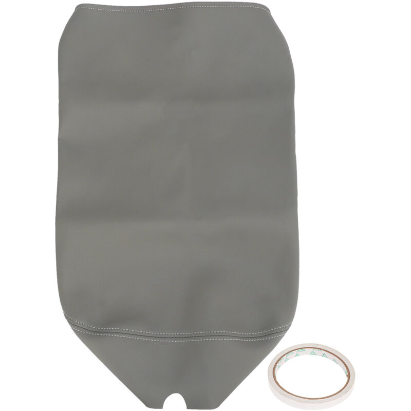 Jeffergarden Konsolenarmlehnenbezug Aus Pu-leder, Glatte Oberfläche, Grauer Ersatz-mittelkonsolenschutz Für Dodge Ram 2002-2008
