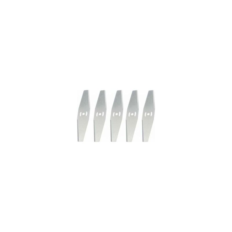 Ersatzklinge Für Akku-gartentrimmer, Metallklinge, Silber, 5 Stück