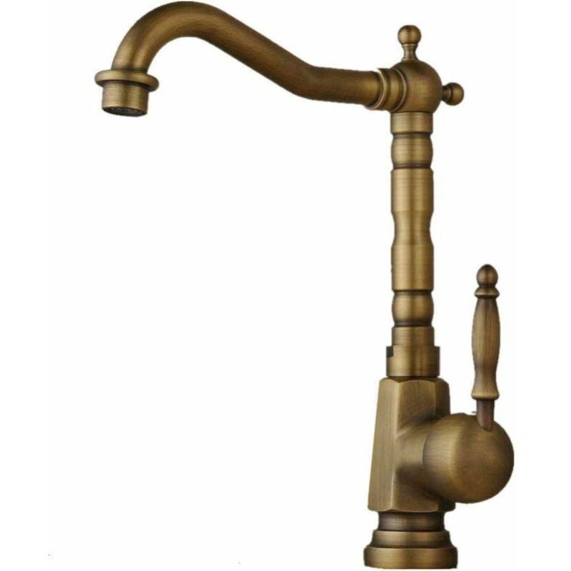 Einhebel-küchenarmatur, Messing-keramik-kartuschenarmatur, Hochauslaufarmatur