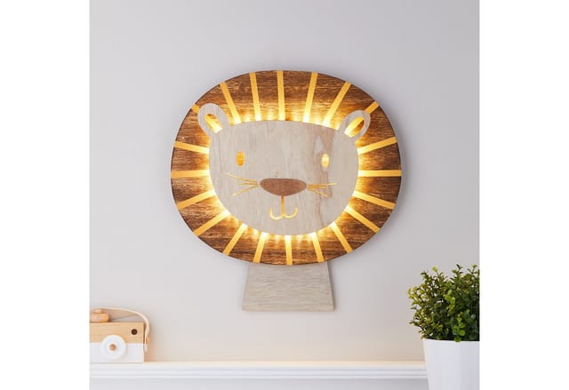Löwen Wandlampe Kinderzimmer