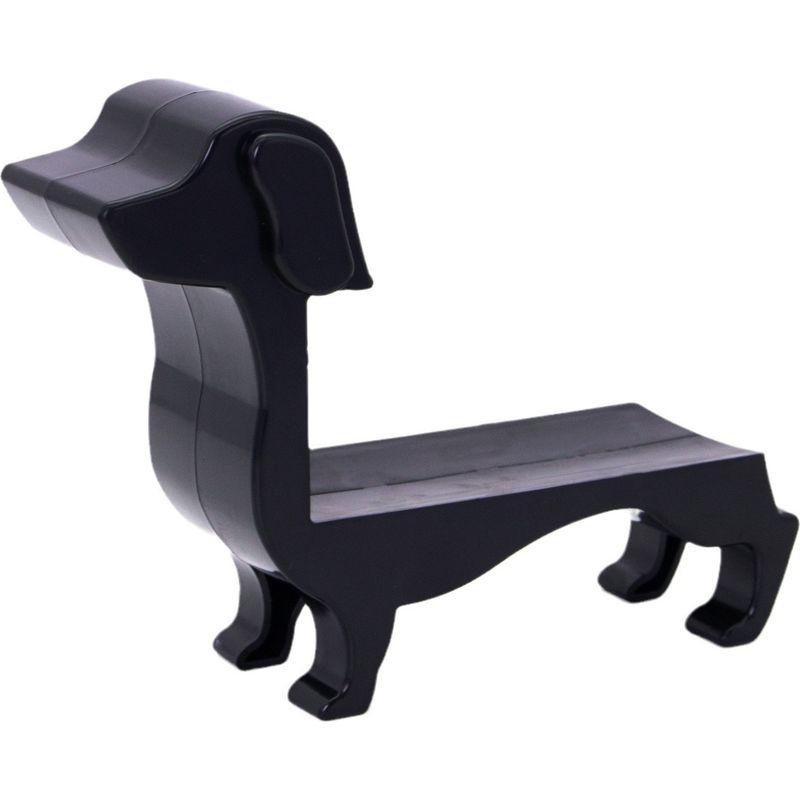 Dackel-weinflaschenhalter, Weinregal, Küchen-weinorganizer Für Hunde, Dekorativer Tisch-weinflaschenhalter, Theken-weinregal Für Hunde (schwarz)