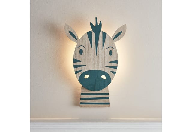 Zebra Wandlampe Kinderzimmer