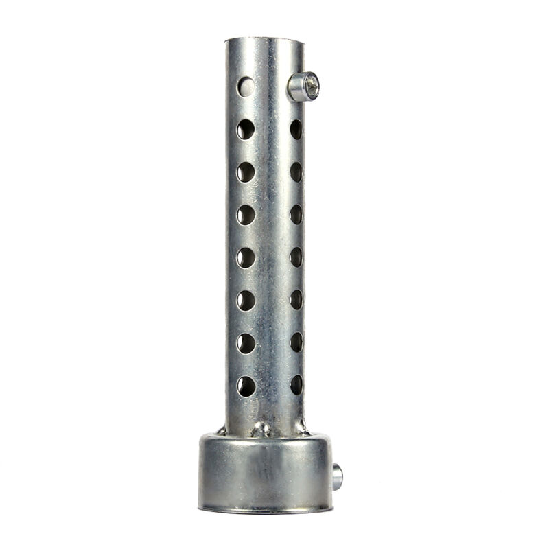 Jeffergarden Universal Motorradauspuff Db-killer Schalldämpfereinsatz (silber) (42mm)
