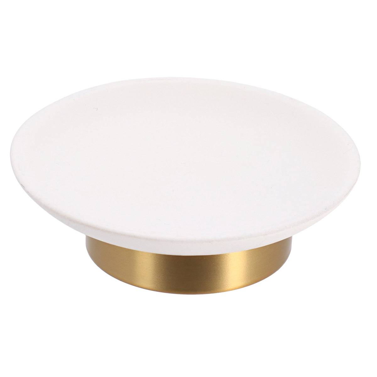 Seifenhalter Aus Polyresin „arusha Gold“ – Weiss - Tendance