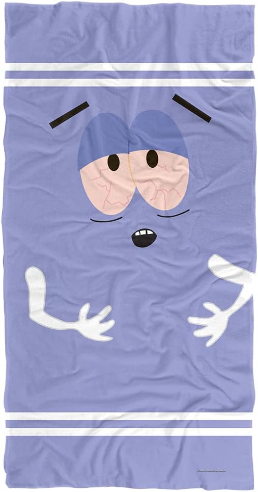 South Park Towelie Queasy Strandtuch, Offizielles Lizenzprodukt, 76,2 X 152,4 Cm