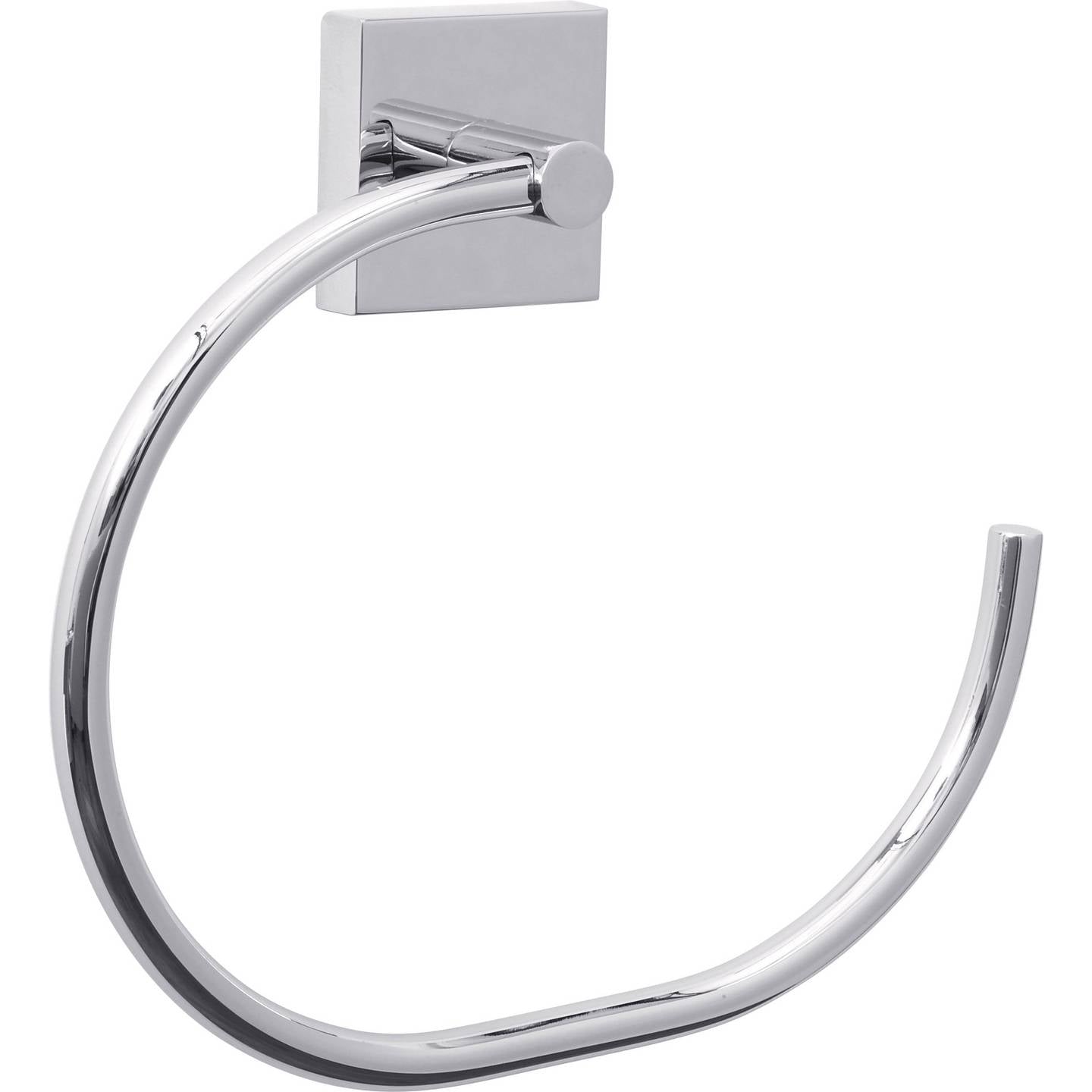 [neuwertig] B-ware Tesa Handtuchring Metall Klebstoff Chrom Badezimmer Handtuchhalter Elegant 78
