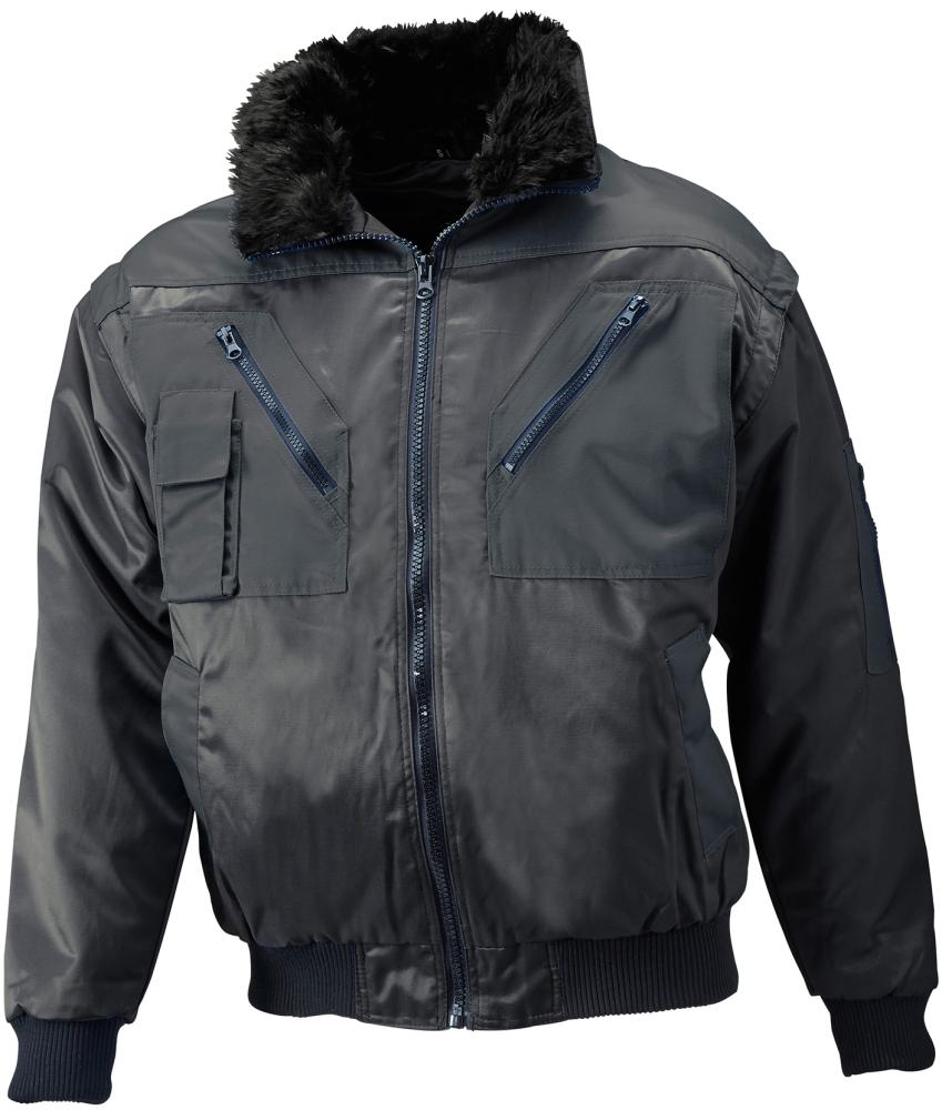 Pilotenjacke 4-in-1 Gr. 3xl, Schwarz