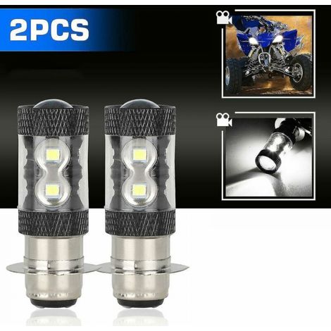 50w H6/p15d 10smd Motorradscheinwerfer, Yamaha H6m Motorradlampe, Hohe Lichtstärke