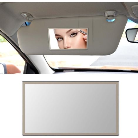Stück Auto-sonnenblendenspiegel, Auto-schminkspiegel, Auto-kosmetikspiegel, Klein, 110 X 65 Mm