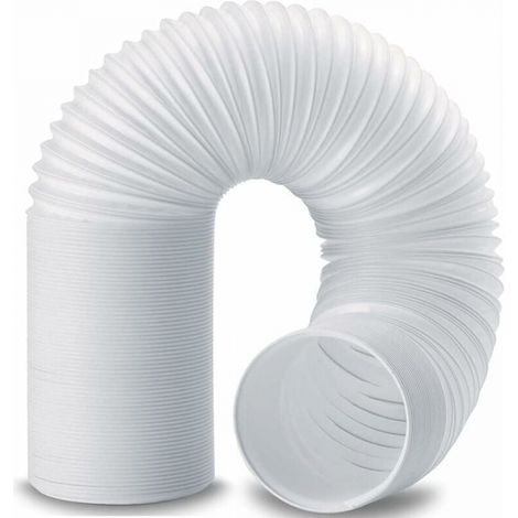 Stück Tragbarer Klimaanlagenschlauch, 150 Mm Durchmesser, Flexibler Pvc-abluftschlauch, 2 M Länge, Universelles Belüftungsschlauch-set Für Tragbare Klimaanlagen, Abluftventilatoren Und Wäschetrockner