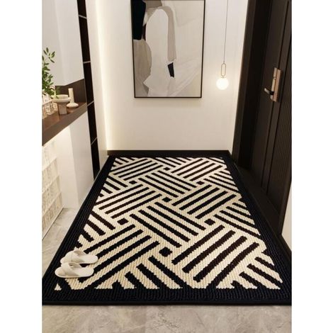 – Fußmatte Für Den Außenbereich, 60 X 90 Cm – Waschbare Mikrofasermatte – Rutschfestes Tpr – Für Eingang, Terrasse, Flur, Garten