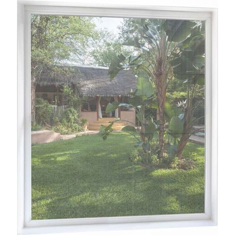 Zuschneidbares Moskitonetz Für Fenster, 150 Cm X 180 Cm, 2er-pack, Insektenschutznetz Mit Klebestreifen, Feinmaschiges Fliegengitter Ohne Bohren – Transparent Weiß