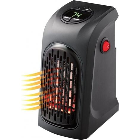 – 400-w-keramik-heizstrahler – Einstellbarer Thermostat 15–32 °c – Timer Bis Zu 12 Stunden – Für Persönliche Räume